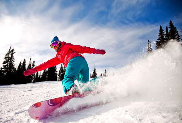 Skiing and snowboarding for advanced & experienced