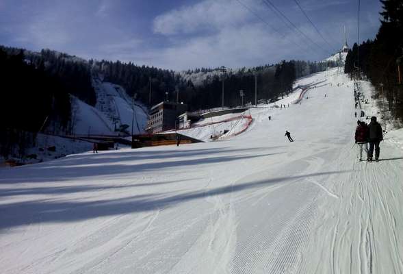 Many slopes from easy to very hard ones