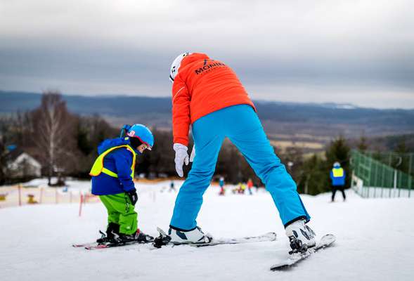 Ski school even for the smallest ones
