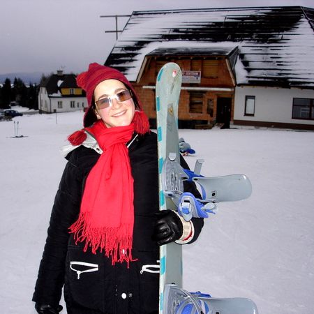 Kate — snowboard